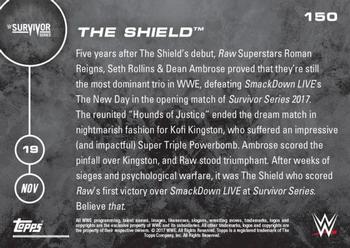 2016 Topps Now WWE #150 The Shield Back