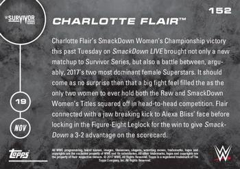 2016 Topps Now WWE #152 Charlotte Flair Back