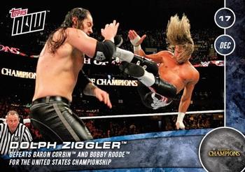 2016 Topps Now WWE #158 Dolph Ziggler Front