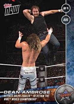 2016 Topps Now WWE #3 Dean Ambrose Front