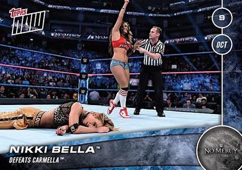 2016 Topps Now WWE #21 Nikki Bella Front