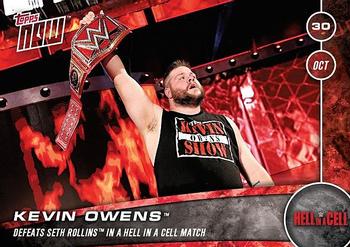 2016 Topps Now WWE #23 Kevin Owens Front