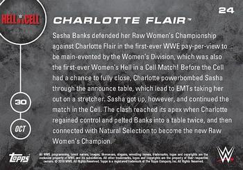 2016 Topps Now WWE #24 Charlotte Flair Back