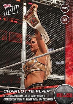 2016 Topps Now WWE #24 Charlotte Flair Front