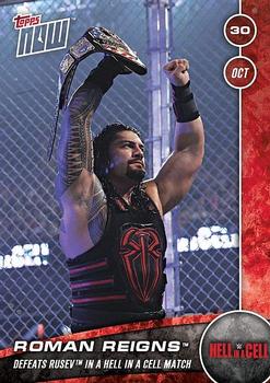 2016 Topps Now WWE #25 Roman Reigns Front