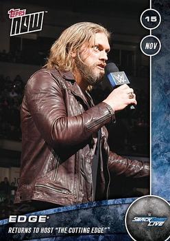 2016 Topps Now WWE #29 Edge Front
