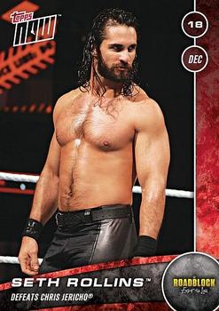 2016 Topps Now WWE #46 Seth Rollins Front