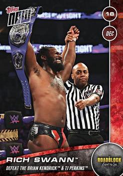 2016 Topps Now WWE #47 Rich Swann Front