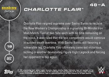 2016 Topps Now WWE #48-A Charlotte Flair Back