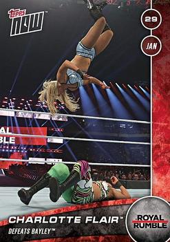 2016 Topps Now WWE #51 Charlotte Flair Front
