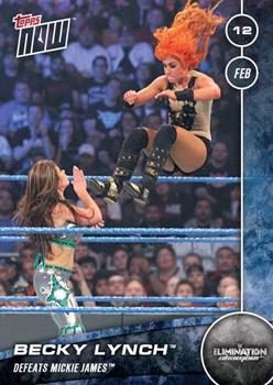 2016 Topps Now WWE #63 Becky Lynch Front