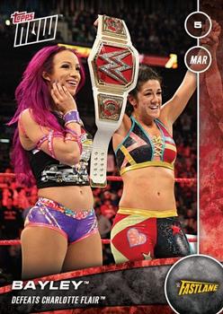 2016 Topps Now WWE #66 Bayley Front