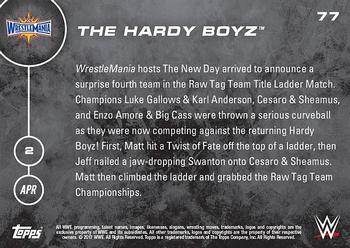 2016 Topps Now WWE #77 The Hardy Boyz Back