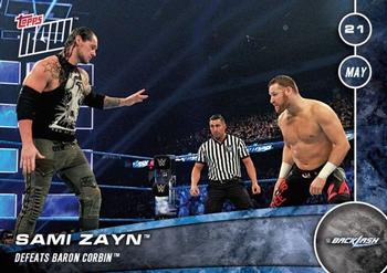 2016 Topps Now WWE #96 Sami Zayn Front