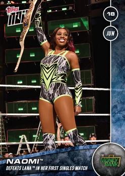 2016 Topps Now WWE #108 Naomi Front