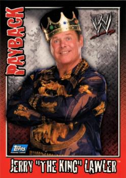 2006 Topps WWE Payback (English Edition) #9 Jerry Lawler Front