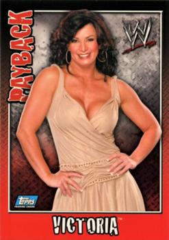 2006 Topps WWE Payback (English Edition) #17 Victoria Front