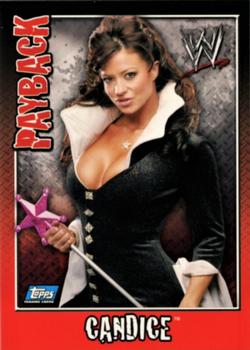 2006 Topps WWE Payback (English Edition) #21 Candice Front