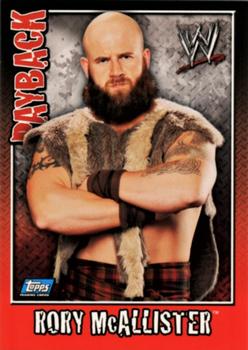 2006 Topps WWE Payback (English Edition) #31 Rory McAllister Front