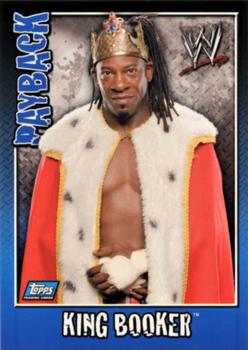 2006 Topps WWE Payback (English Edition) #39 King Booker Front