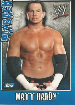 2006 Topps WWE Payback (English Edition) #44 Matt Hardy Front