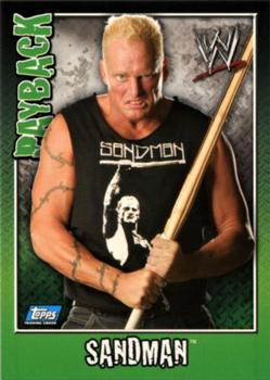 2006 Topps WWE Payback (English Edition) #71 Sandman Front