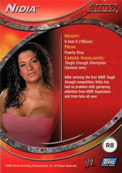 2004 Topps WWE RAW & SmackDown Apocalypse (English Edition) #R8 Nidia Back