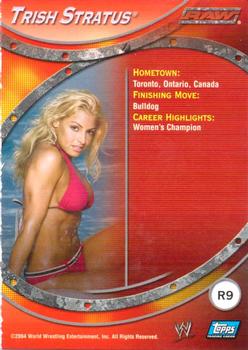 2004 Topps WWE RAW & SmackDown Apocalypse (English Edition) #R9 Trish Stratus Back