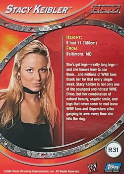 2004 Topps WWE RAW & SmackDown Apocalypse (English Edition) #R31 Stacy Keibler Back