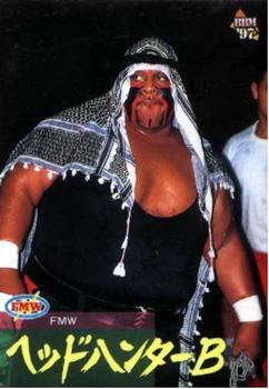 1997 BBM Pro Wrestling #60 Headhunter B Front