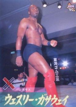 1997 BBM Pro Wrestling #138 Wesley Gassaway Front