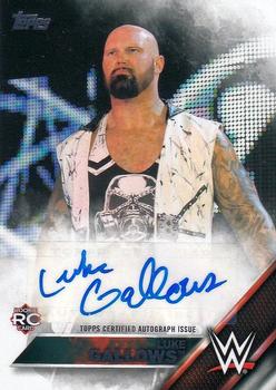 2016 Topps WWE Then Now Forever - Autographs #NNO Luke Gallows Front