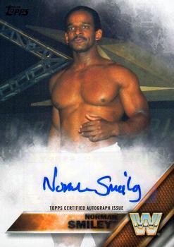 2016 Topps WWE Then Now Forever - Autographs #NNO Norman Smiley Front