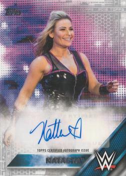 2016 Topps WWE Then Now Forever - Autographs Silver #NNO Natalya Front