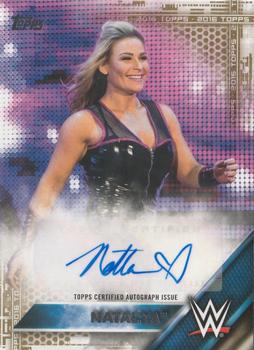 2016 Topps WWE Then Now Forever - Autographs Gold #NNO Natalya Front