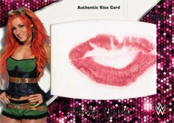 2016 Topps WWE Then Now Forever - Diva Kiss #NNO Becky Lynch Front