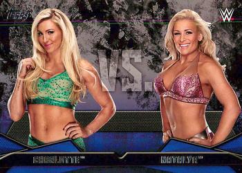 2016 Topps WWE Then Now Forever - Rivalries WWE #13 Natalya / Charlotte Front