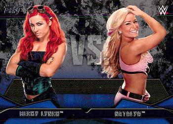 2016 Topps WWE Then Now Forever - Rivalries WWE #14 Natalya / Becky Lynch Front