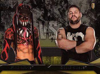 2016 Topps WWE Then Now Forever - Rivalries NXT #3 Kevin Owens / Finn Balor Front