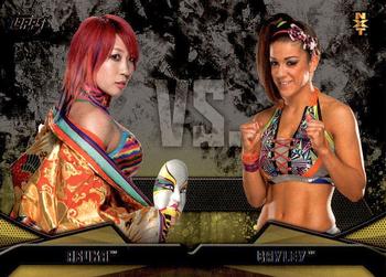 2016 Topps WWE Then Now Forever - Rivalries NXT #4 Asuka / Bayley Front