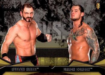 2016 Topps WWE Then Now Forever - Rivalries NXT #9 Baron Corbin / Austin Aries Front