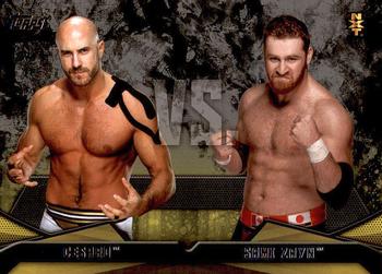 2016 Topps WWE Then Now Forever - Rivalries NXT #13 Sami Zayn / Cesaro Front