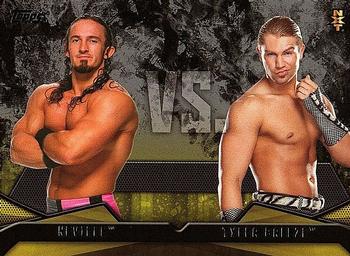 2016 Topps WWE Then Now Forever - Rivalries NXT #15 Tyler Breeze / Neville Front