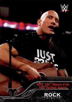 2016 Topps WWE Then Now Forever - The Rock Tribute Part 4 #31 2013 