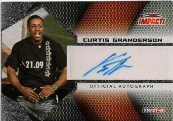 2009 TriStar TNA Impact - Autograph Silver #IA-16 Curtis Granderson Front
