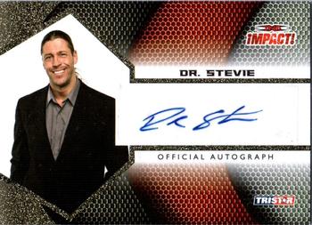 2009 TriStar TNA Impact - Autograph Silver #IA-22 Dr. Stevie Front
