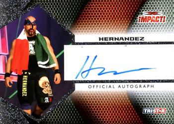 2009 TriStar TNA Impact - Autograph Silver #IA-24 Hernandez Front