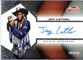 2009 TriStar TNA Impact - Autograph Silver #IA-28 Jay Lethal Front