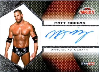 2009 TriStar TNA Impact - Autograph Silver #IA-40 Matt Morgan Front