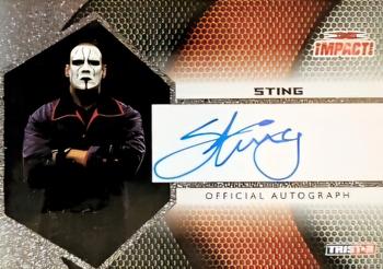 2009 TriStar TNA Impact - Autograph Silver #IA-55 Sting Front